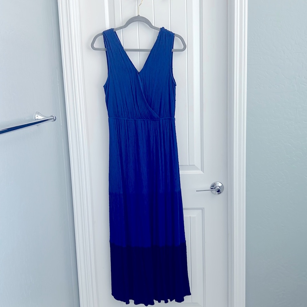 DR2, ombré maxi dress